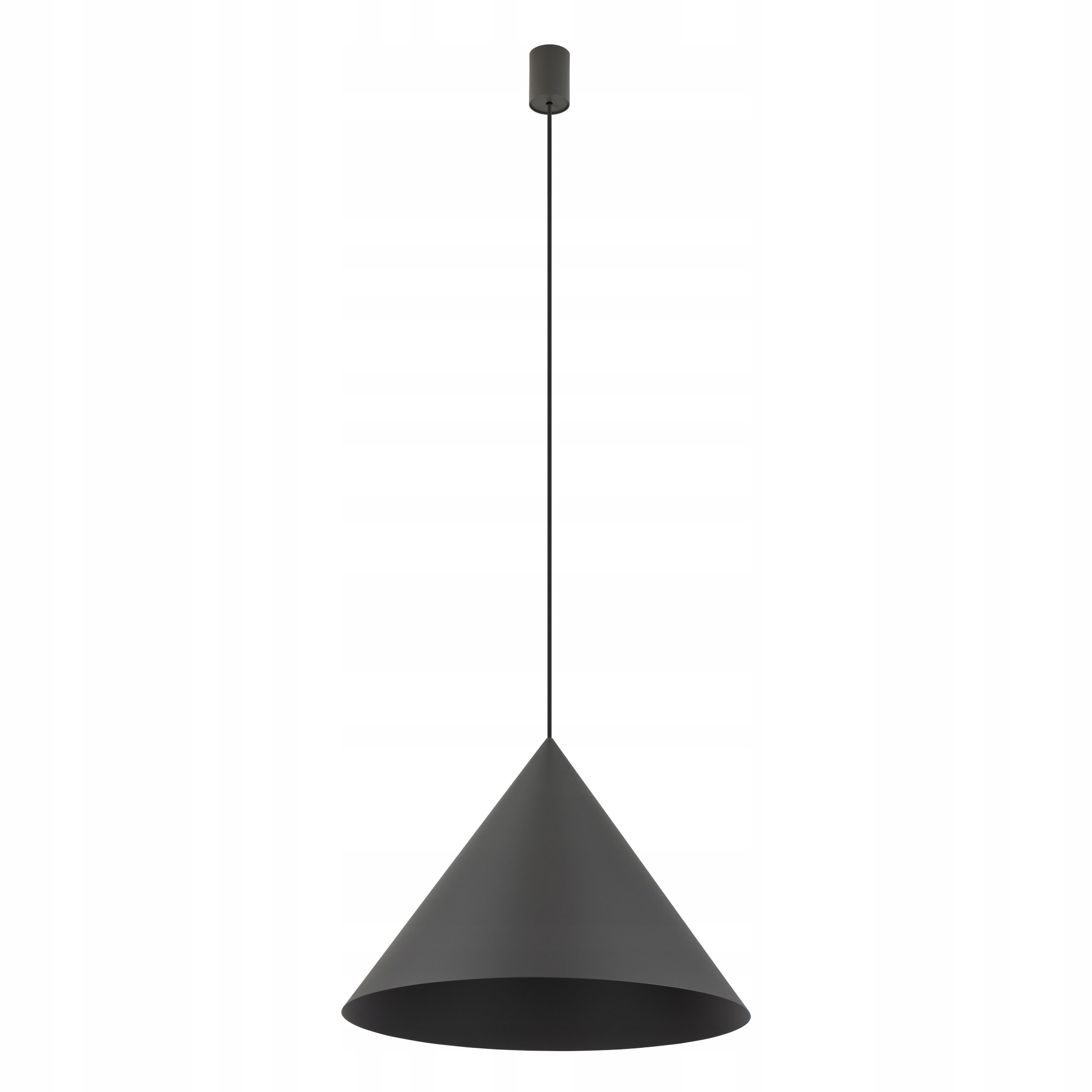 Závesná lampa Nowodvorski Zenith 1xGU10 hodvábny grafit 130 cm moderná