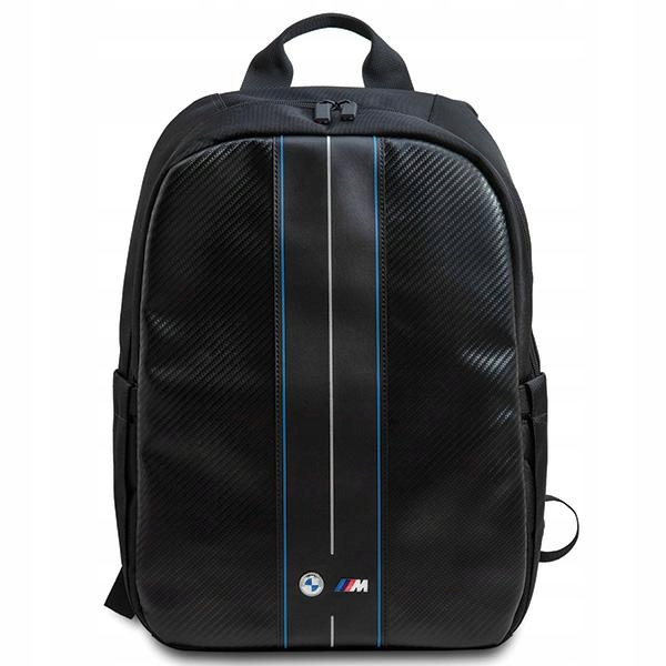 Batoh Bmw BMBP15COMSCAKL 16" černý/black Carbon Blue Stripes