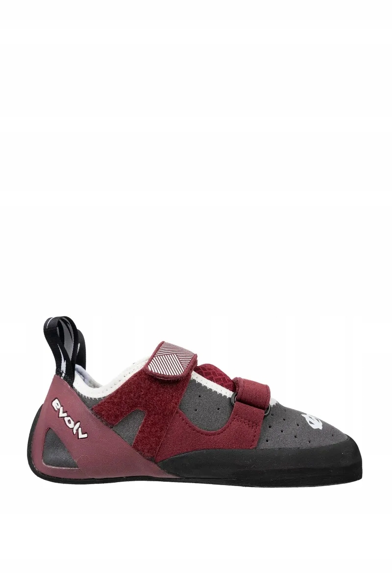 Buty Wspinaczkowe Evolv Elektra-Grey-Merlot us_8,5_39,5