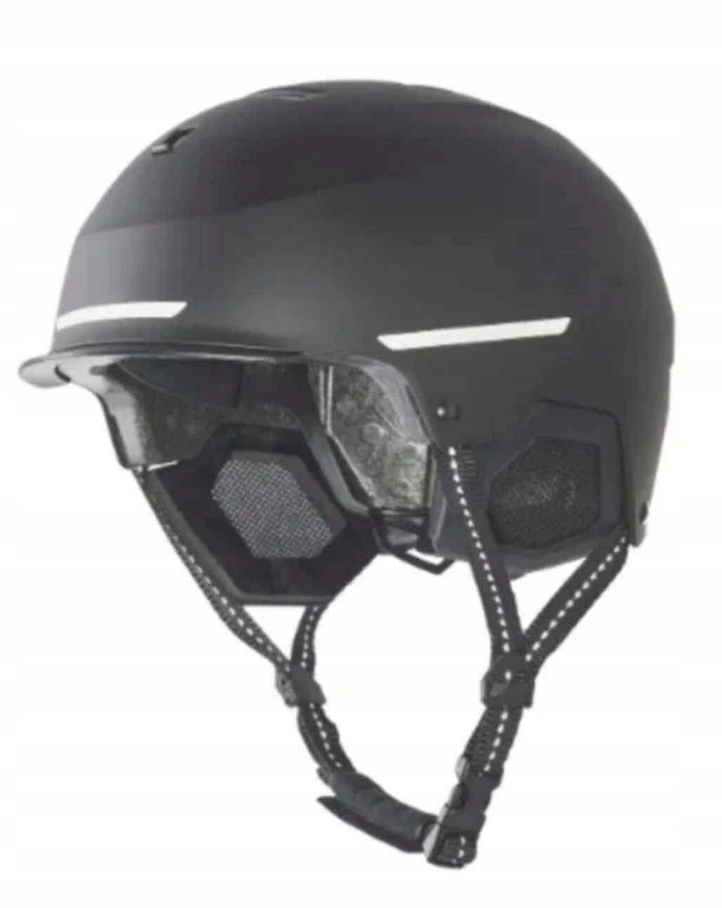 Kask Rowerowy Damski Męski Regulowany Oświetlenie Led S/m 54-58cm Crivit