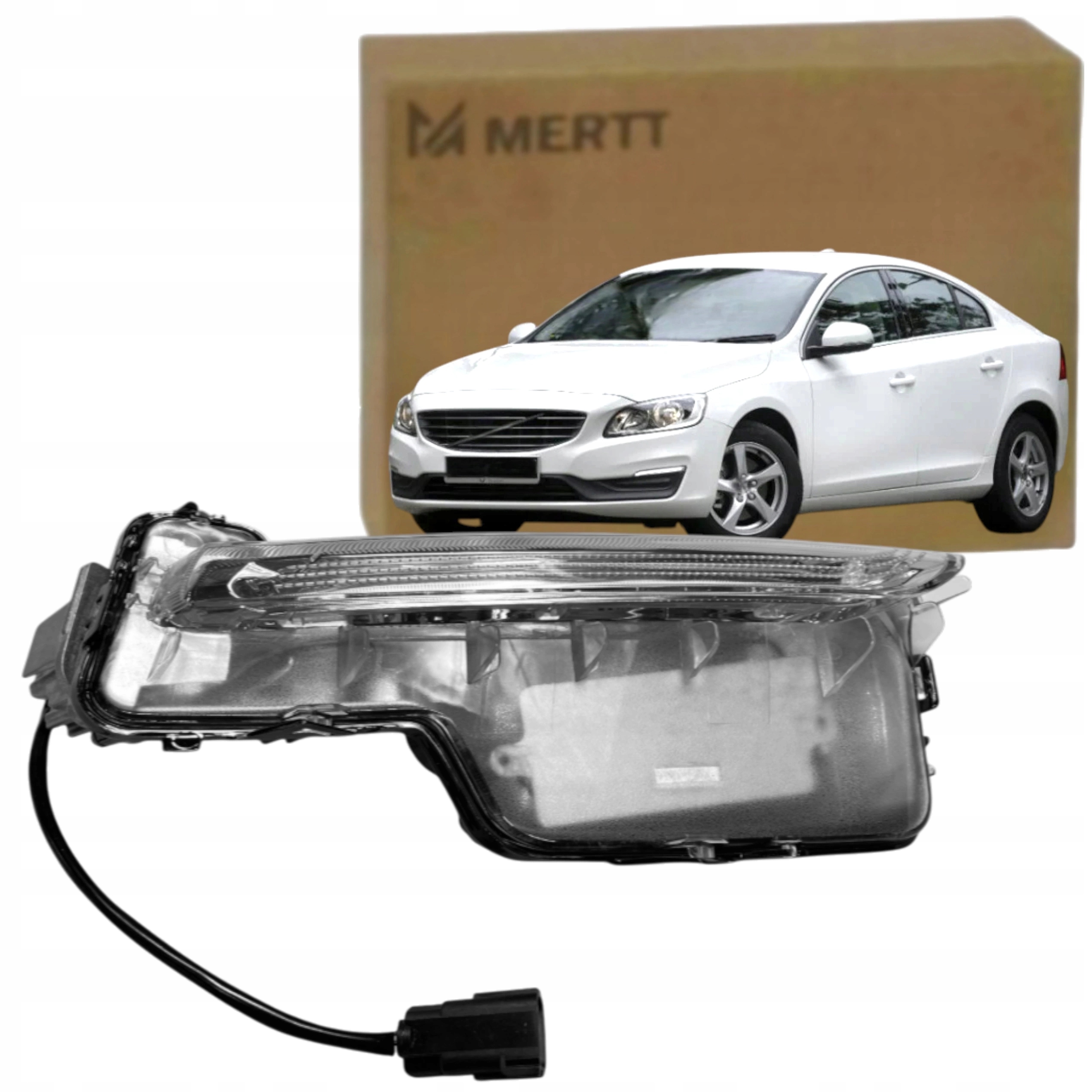 Lampa Denního Světla Levá halogenové světlo Drl Volvo V60 S60 2013-2017