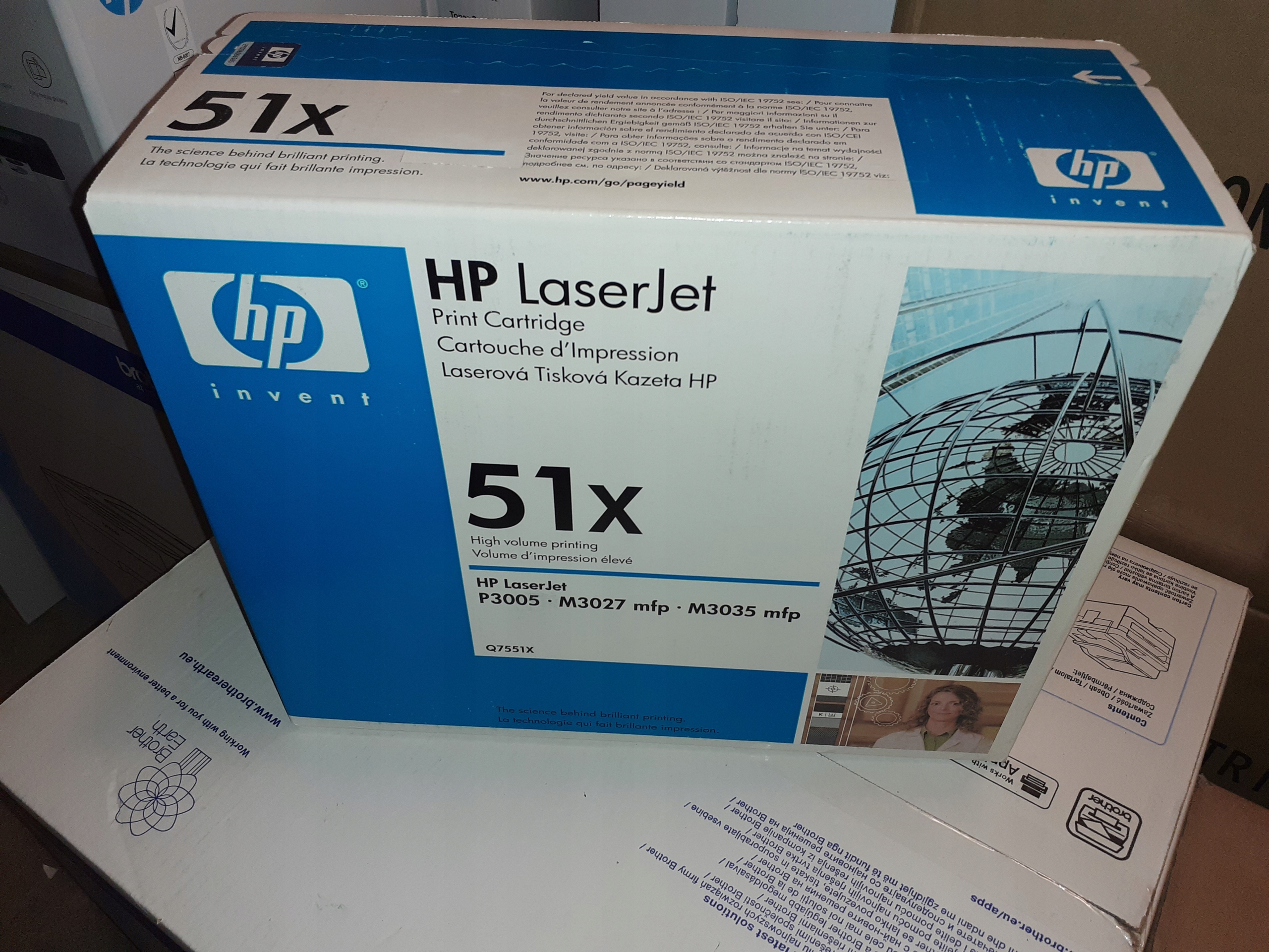 Toner Oryginalny HP Q7551X 51X P3005 M3027 M3035