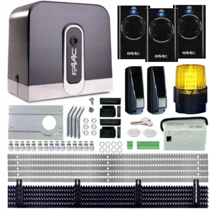 Zestaw FAAC Napęd C720 Cyclo 24V ENCODER LED