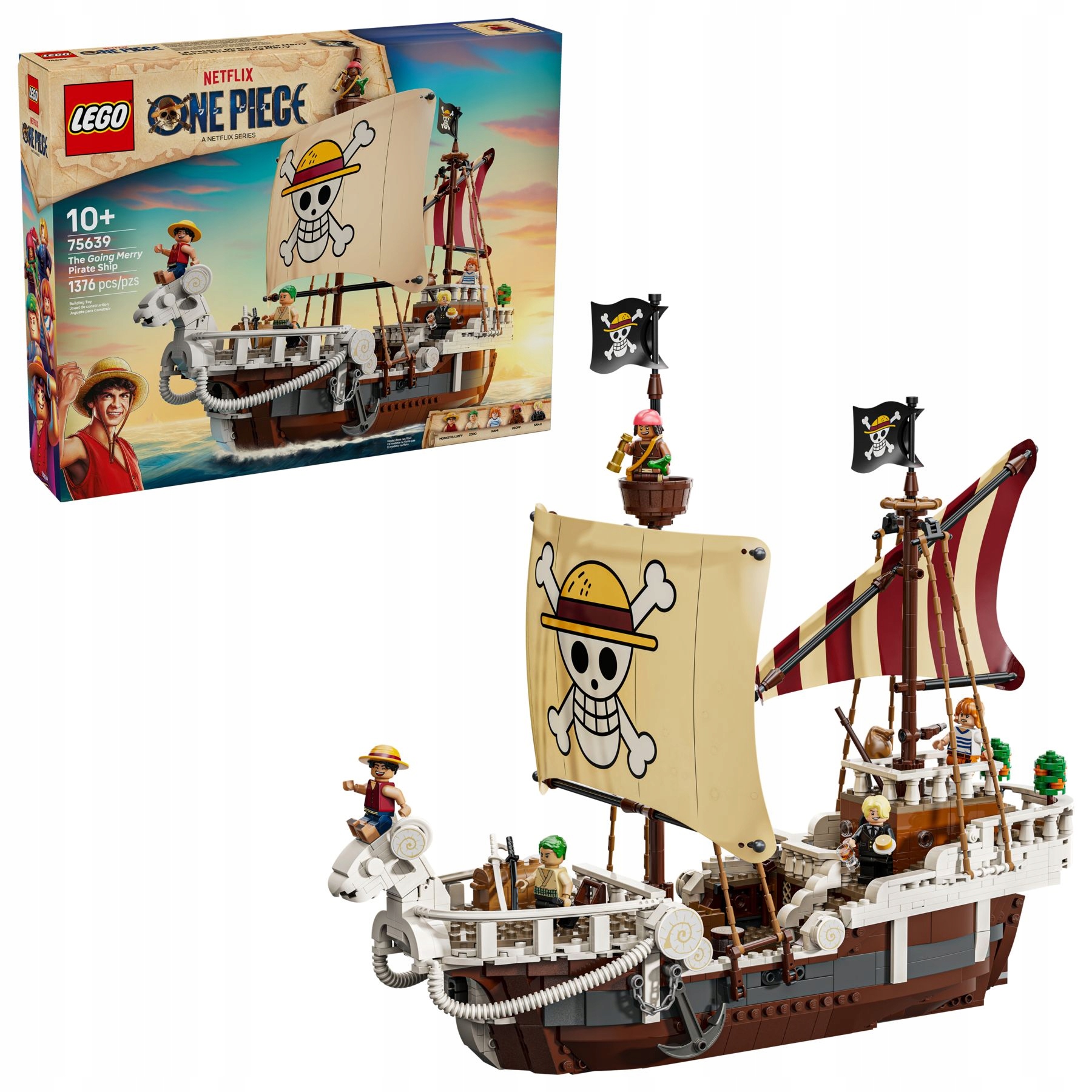 stavebnice Lego One Piece 75639 Loď Going Merry