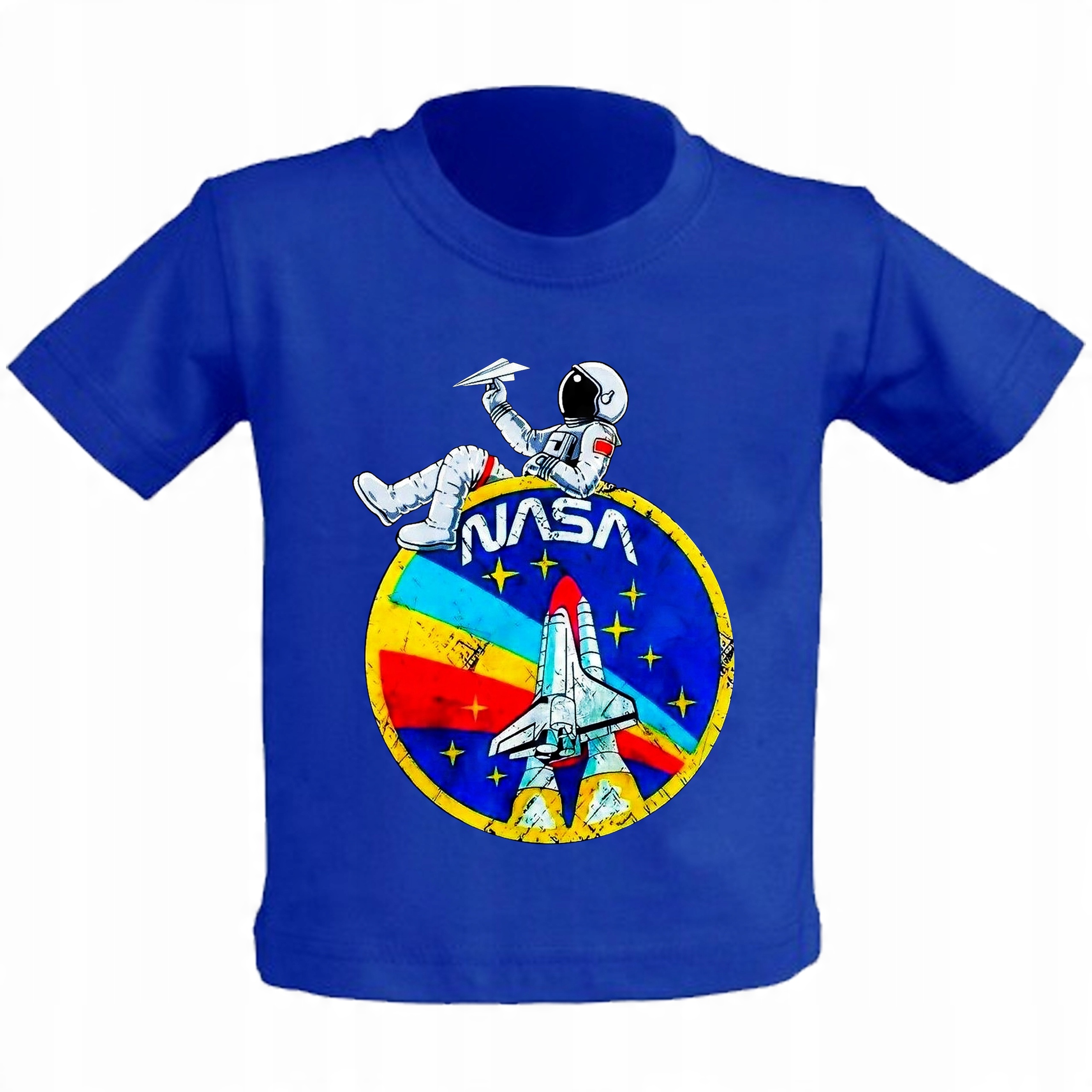

Koszulka Dziecinna Nasa Rakieta W Kole 9-11