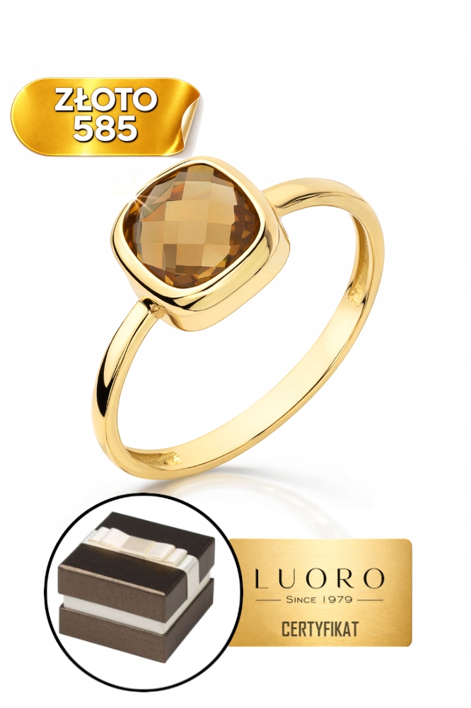 Prstýnek 585 14K Zultanite Měnící Barvu 9,4X9,25 MM R18