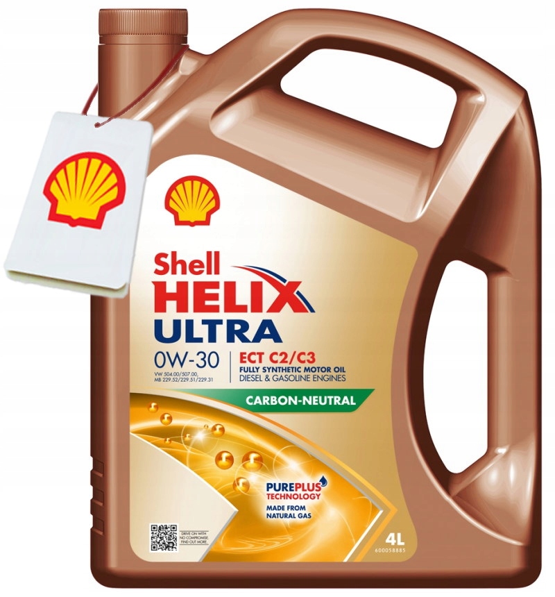 

Shell Helix Ultra Ect C2/C3 0W30 4L Mb 229.52