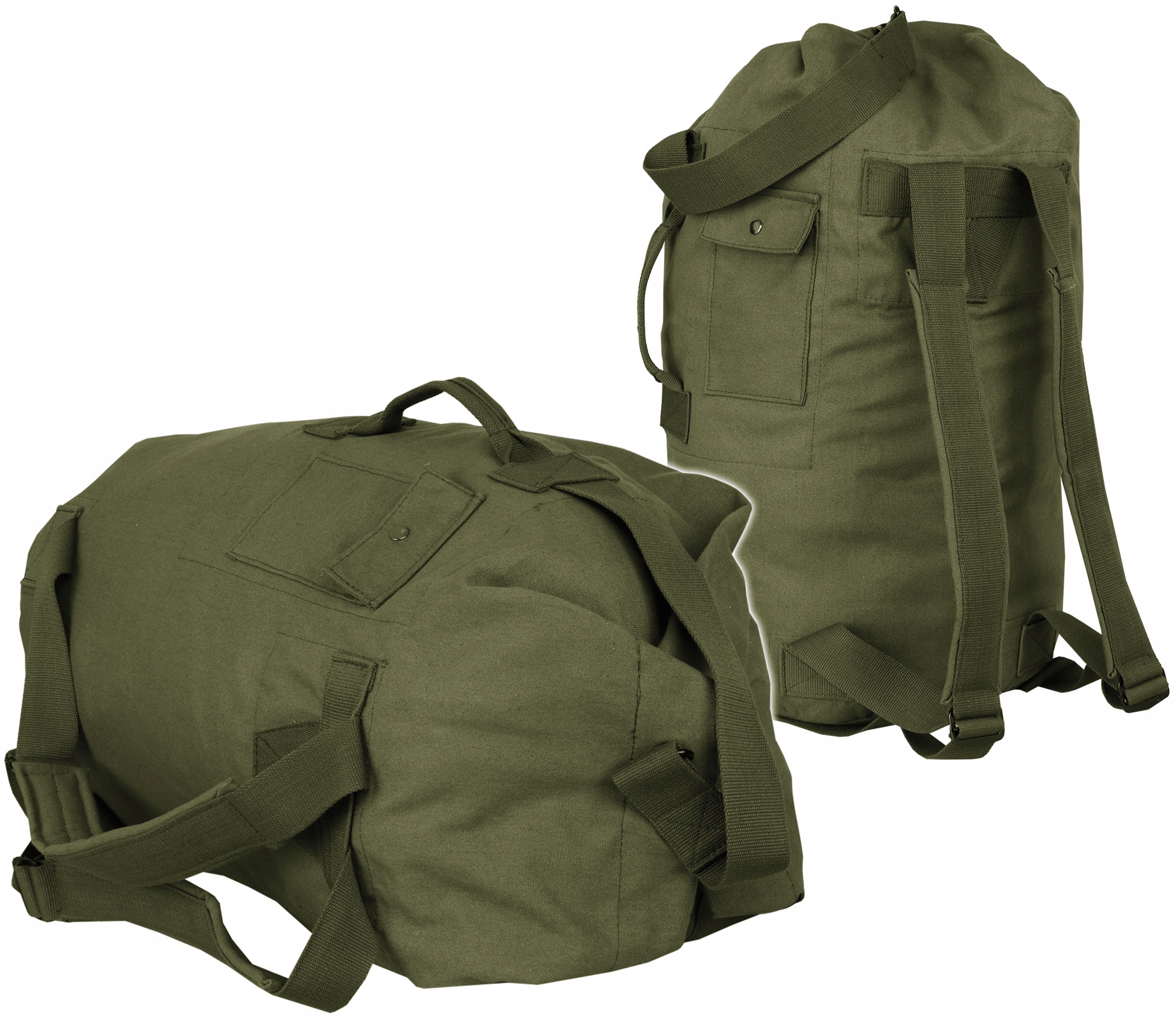 Batoh Turistický vojenský vak velký téměř 100 l Duffle Us Texar Olive