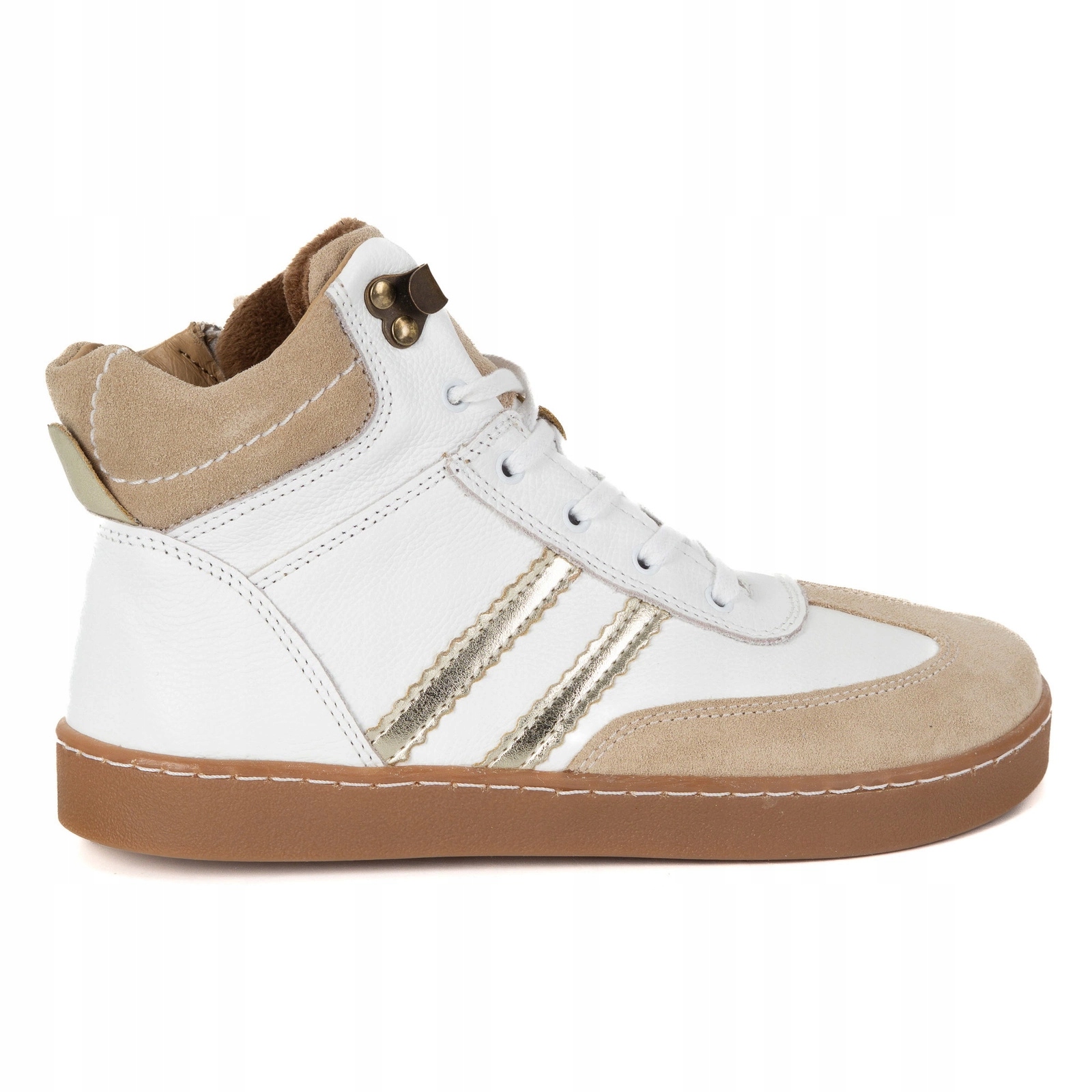 Dámské zimní zateplené boty Barefoot Olivier Avery 201MP bílé 42