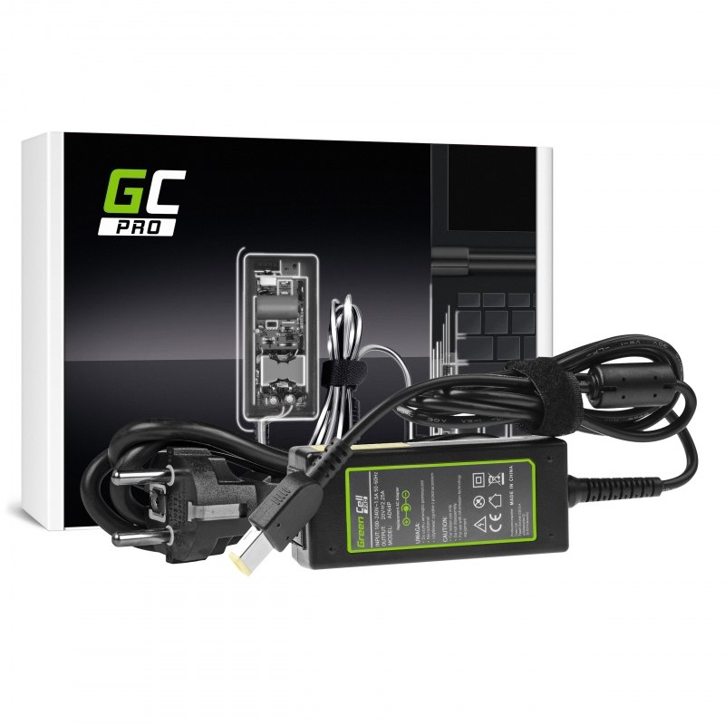 Green Cell Zasilacz AD64P Lenovo 20V 2.25A 40W