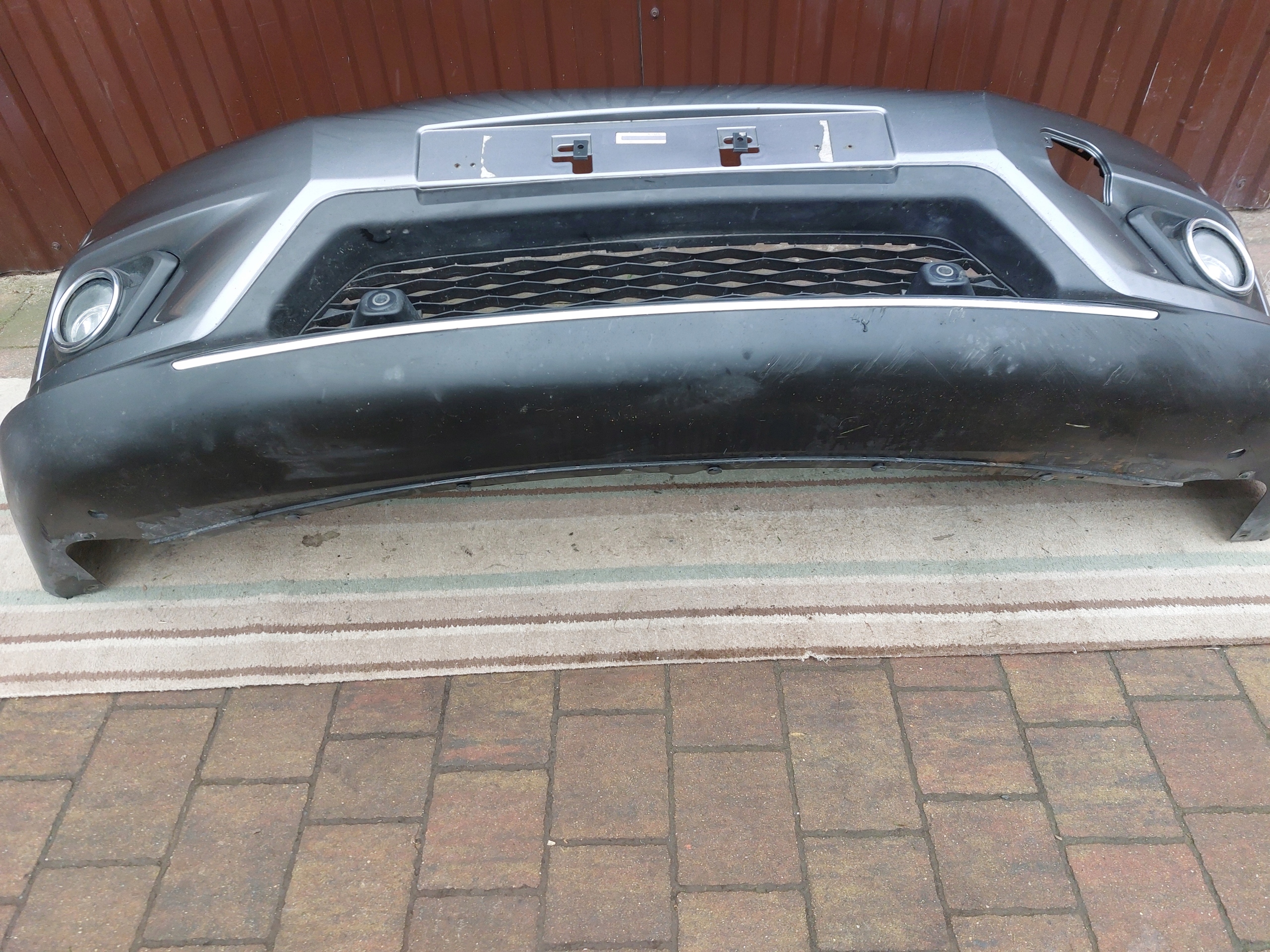 NISSAN X TRAIL T32 13-17 front bumper front original 620224CE0H grey