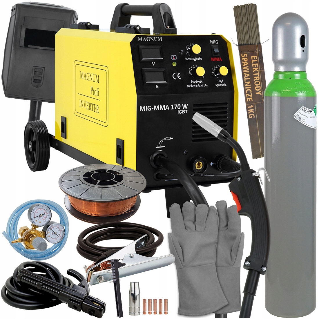 SPAWARKA 2w1 MIGOMAT Magnum MIG MMA zestaw