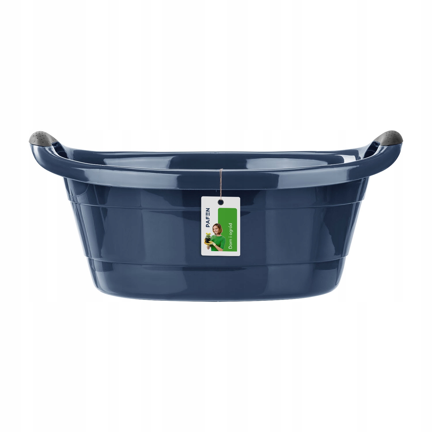 Owalna miska pranie 14L łagodne krawędzie niebiesk Kolor odcienie niebieskiego