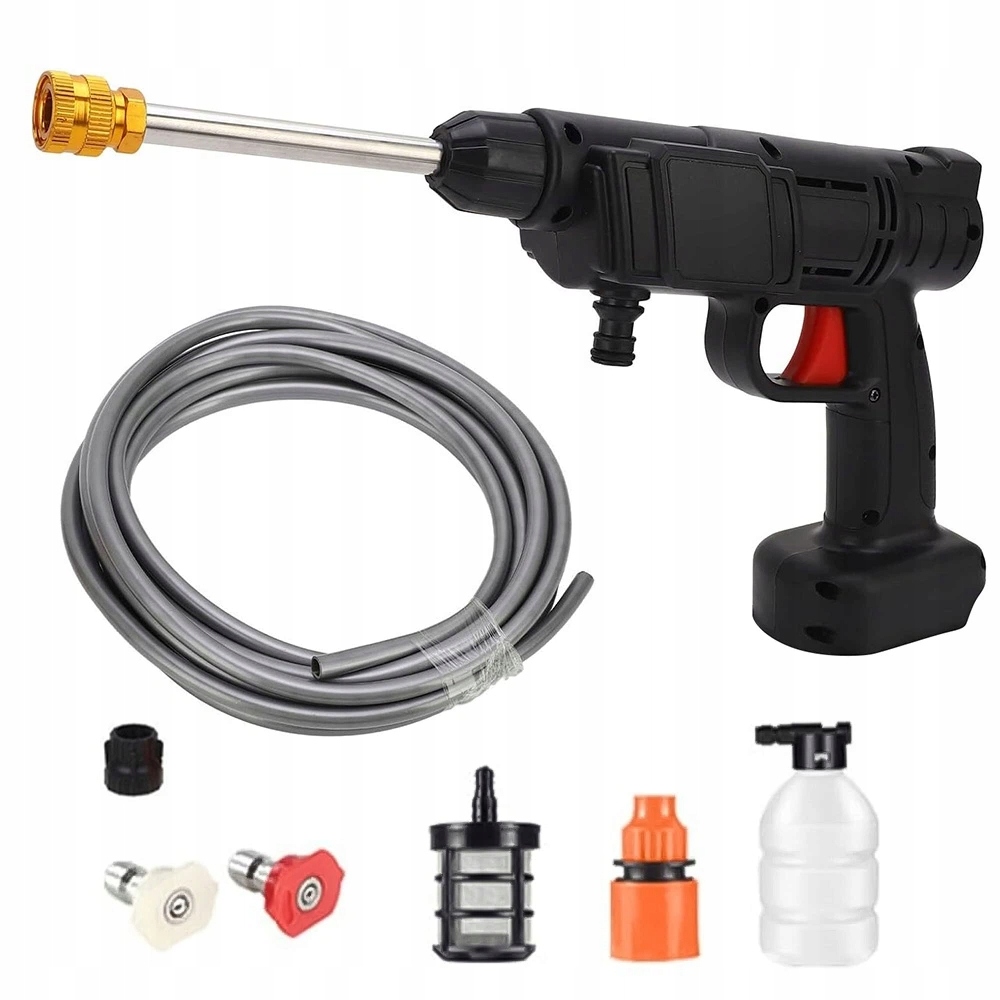 Mobilní Vysokotlaká Myčka S Pěnovým Džbánem Pro Mytí Auta