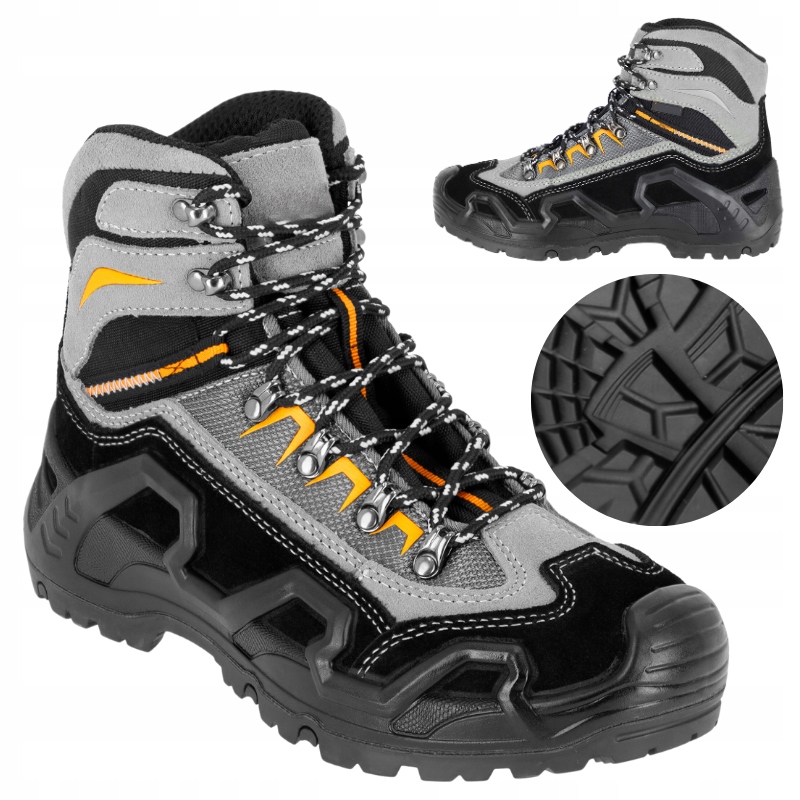 Pánské taktické horské trekové boty Sportovní kožené boty vel.