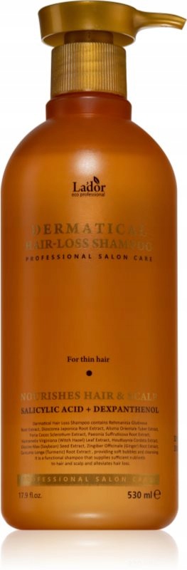 La'dor Dermatical Šampon Pro Slabé Vlasy 530 ML