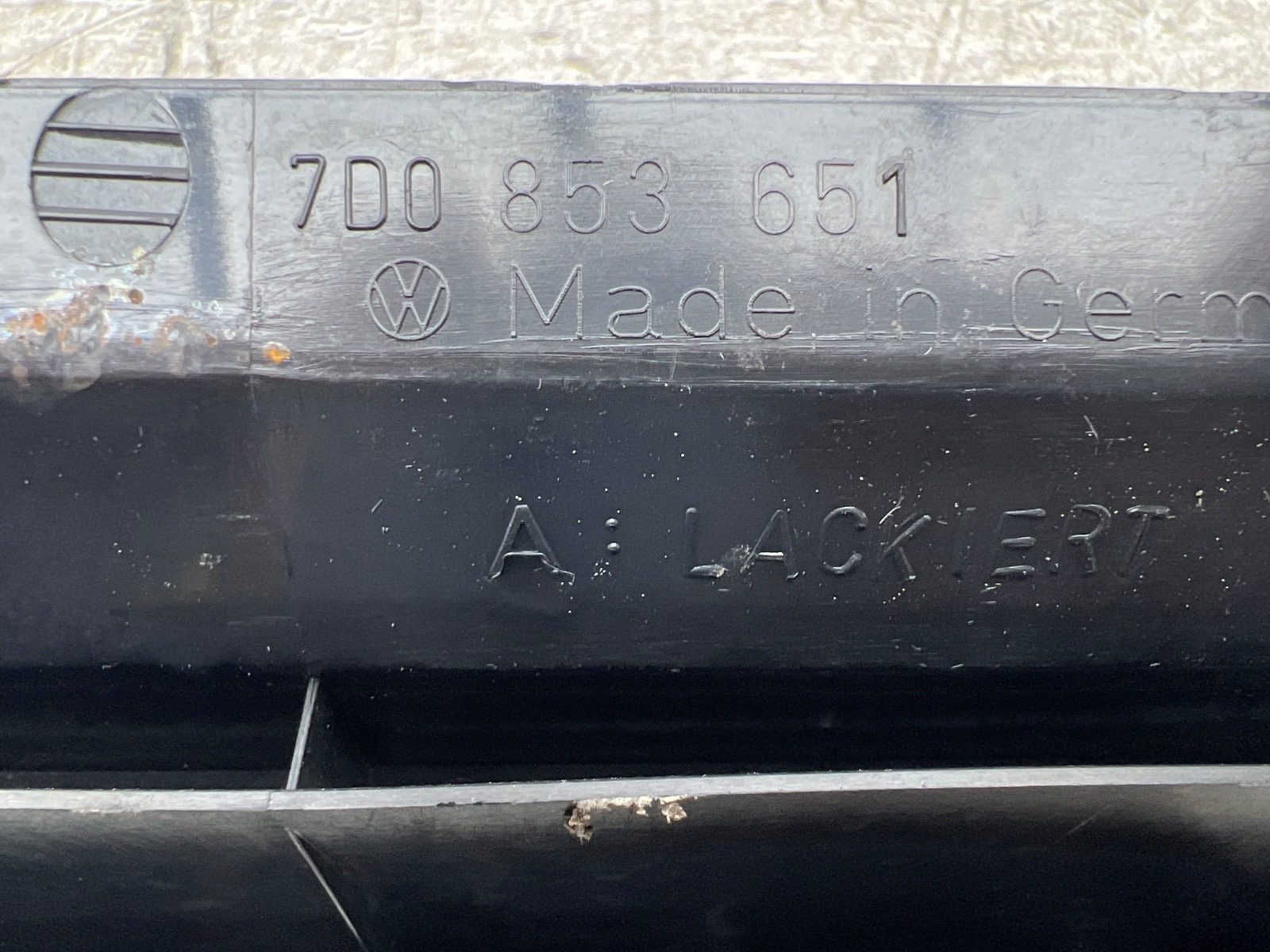 grille radiator grill VW T4 7D0853651 ORG