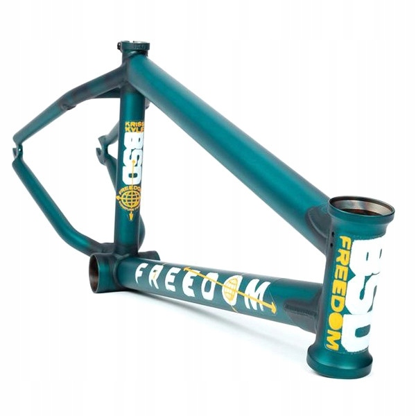 Rám Bmx Bsd Freedom tyrkysový matný 20.5"