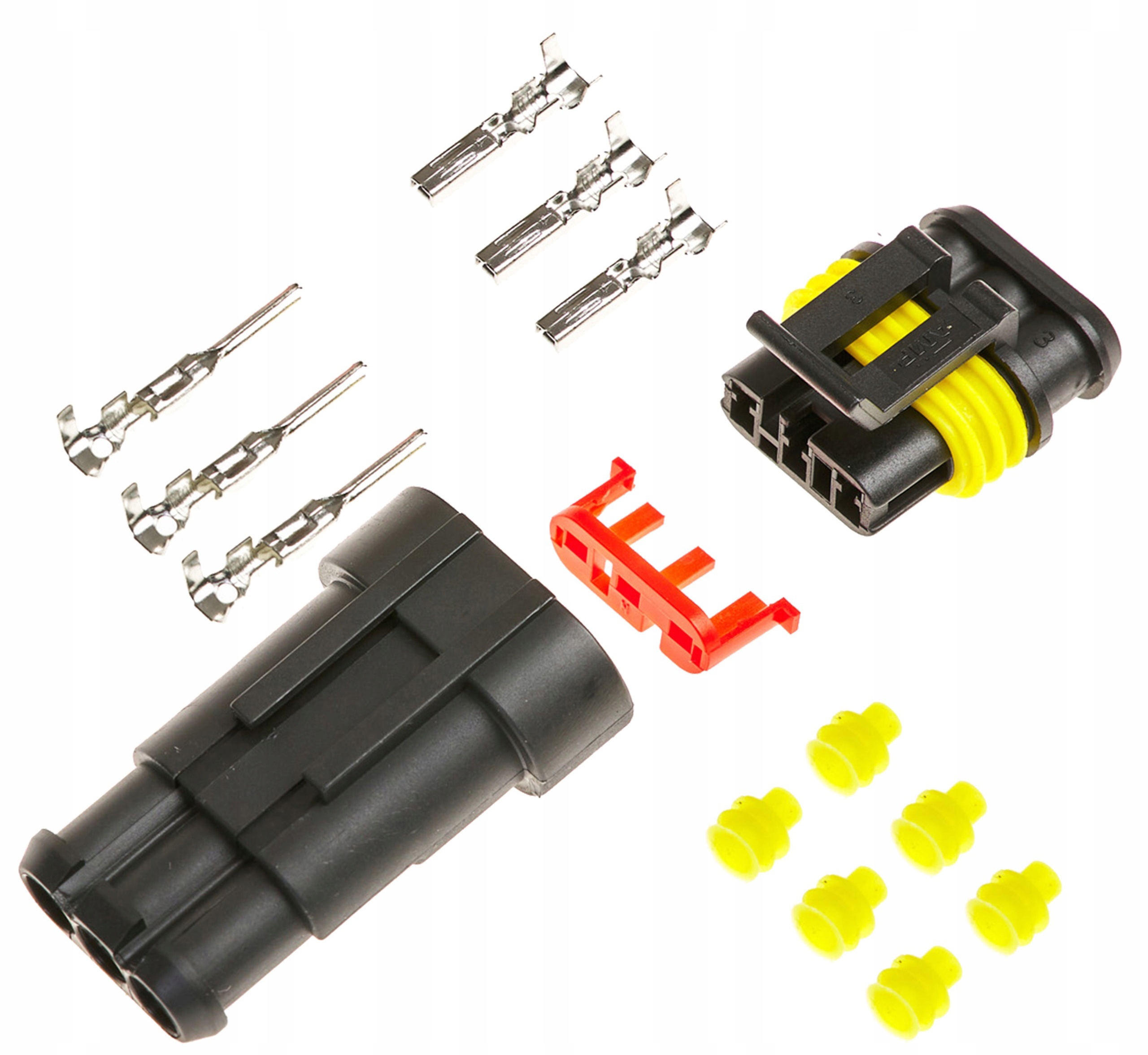 KOSTKA WTYK ZŁĄCZE HERMETYCZNE SUPERSEAL 3 PIN