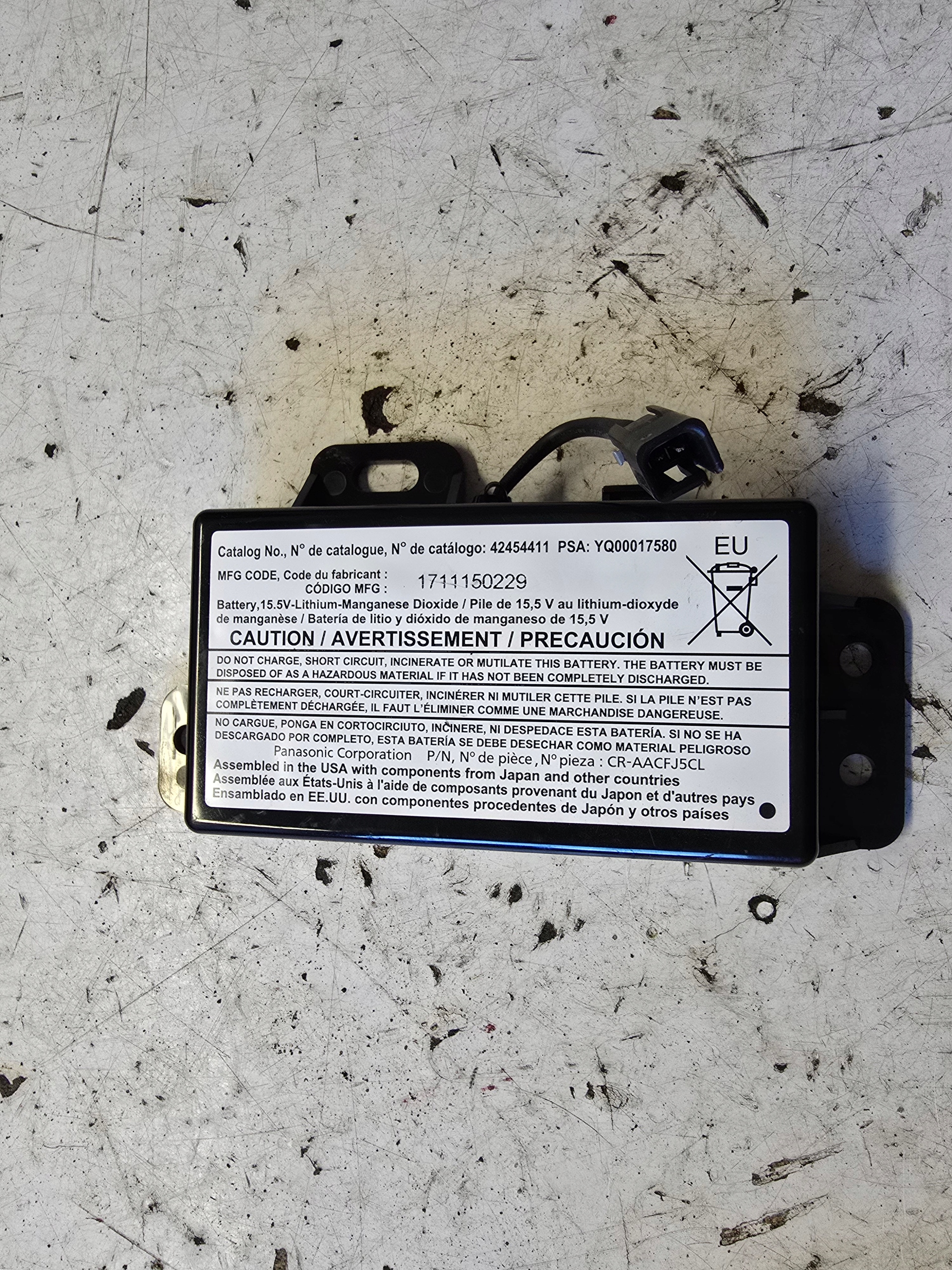 OPEL CROSSLAND X BATERIA modulo ONSTAR 42454411