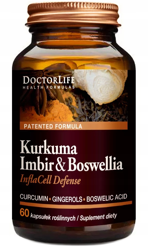 Doctor Life Kurkuma Imbir Boswellia InflaCell 60k