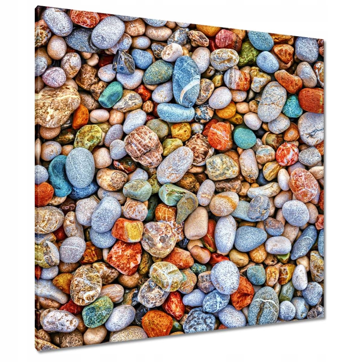 Obrazy 90x90 Barevné kamínky Oblázek