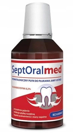 

SeptOral Med Płyn do płukana jamy ustnej 300 ml