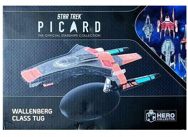 Model lodi Eaglemoss Star Trek Picard Wallenberg Class Tug