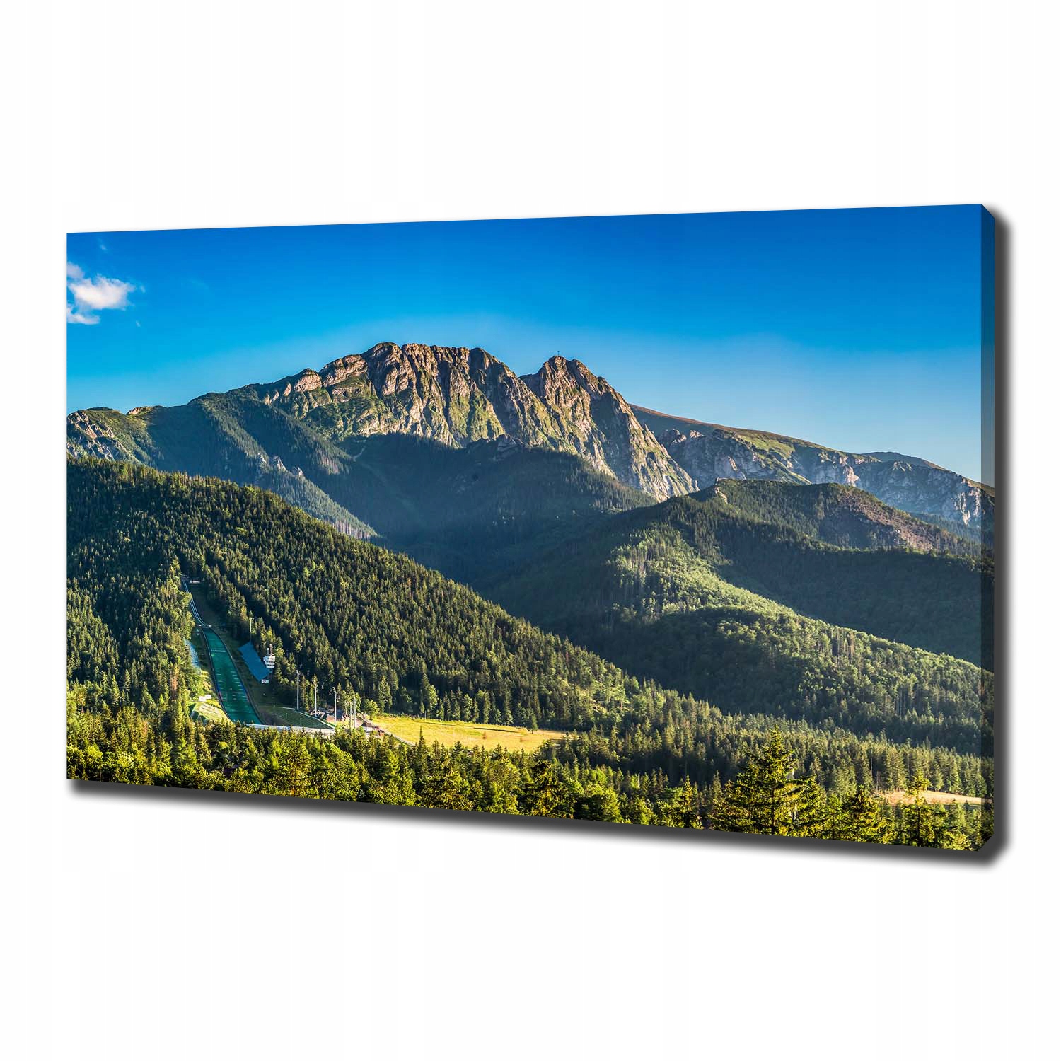 

Foto obraz na płótnie Panorama Tatr 100x70 cm