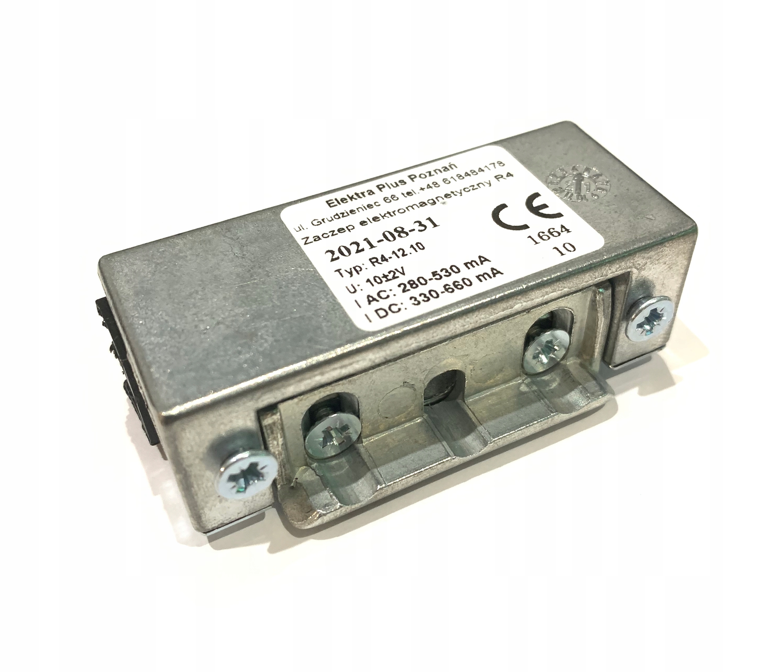 ELEKTROZACZEP DO FURTKI BRAMKI R4 ZAMEK RYGIEL Marka Elektra Plus