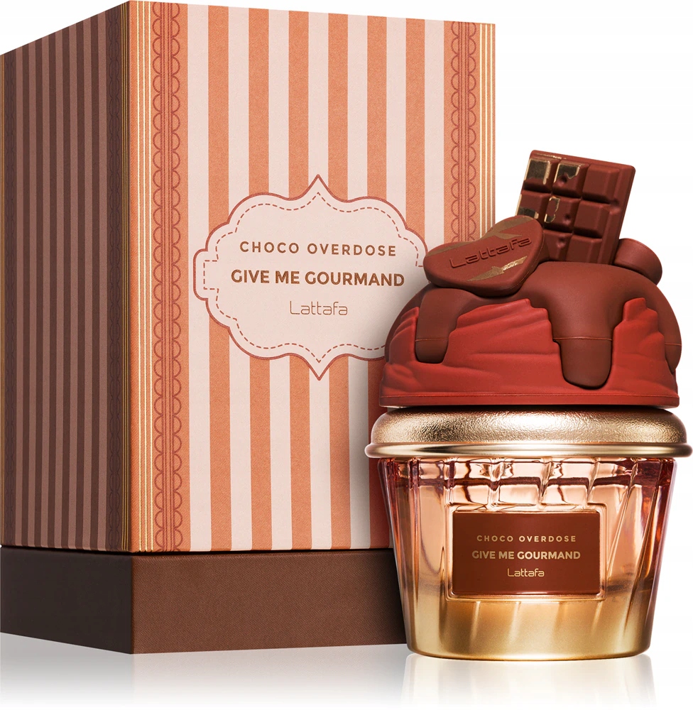 Oryginalne Perfumy Dubajskie Lattafa Give Me Gourmand Choco Overdose 75ml+G
