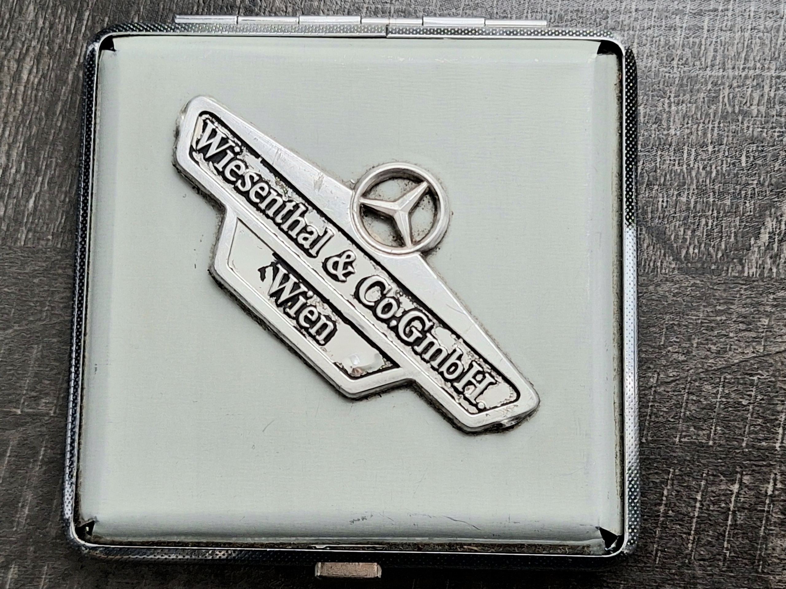 PAPIEROŚNICA kolekcjonerska MERCEDES Wiesennthal & Co.GmbH. Wien