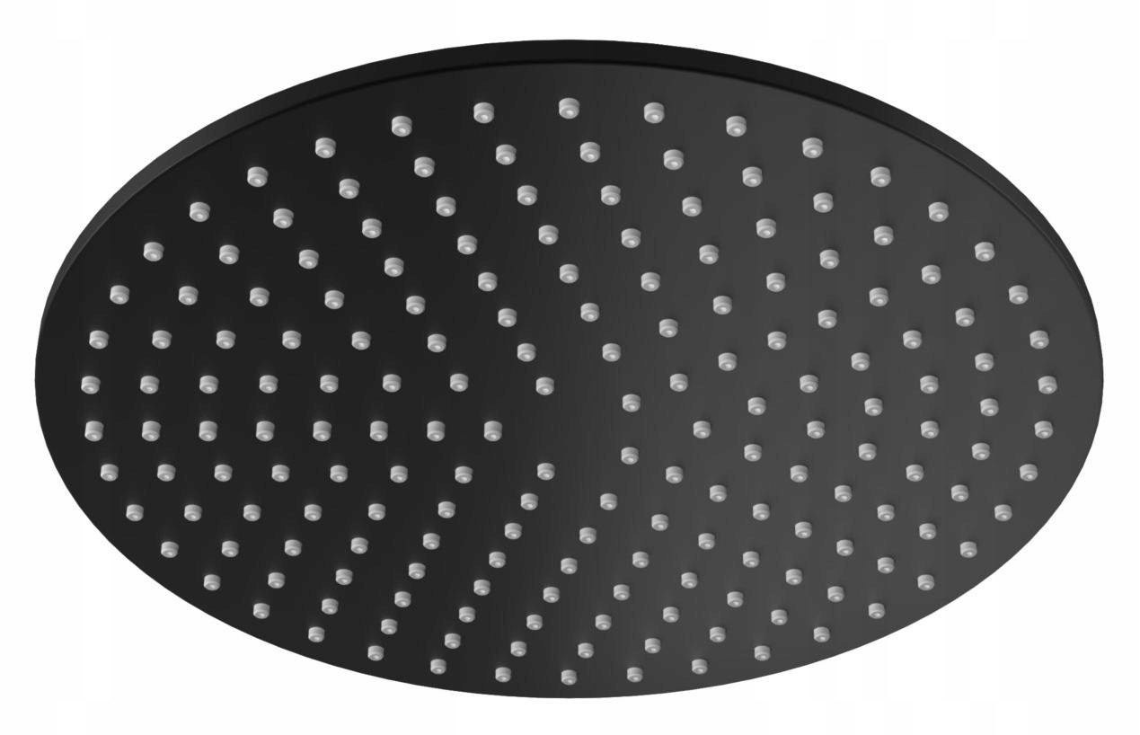 Dažďová Sprcha Okrúhla 30 CM Kohlman Čierna R30EB