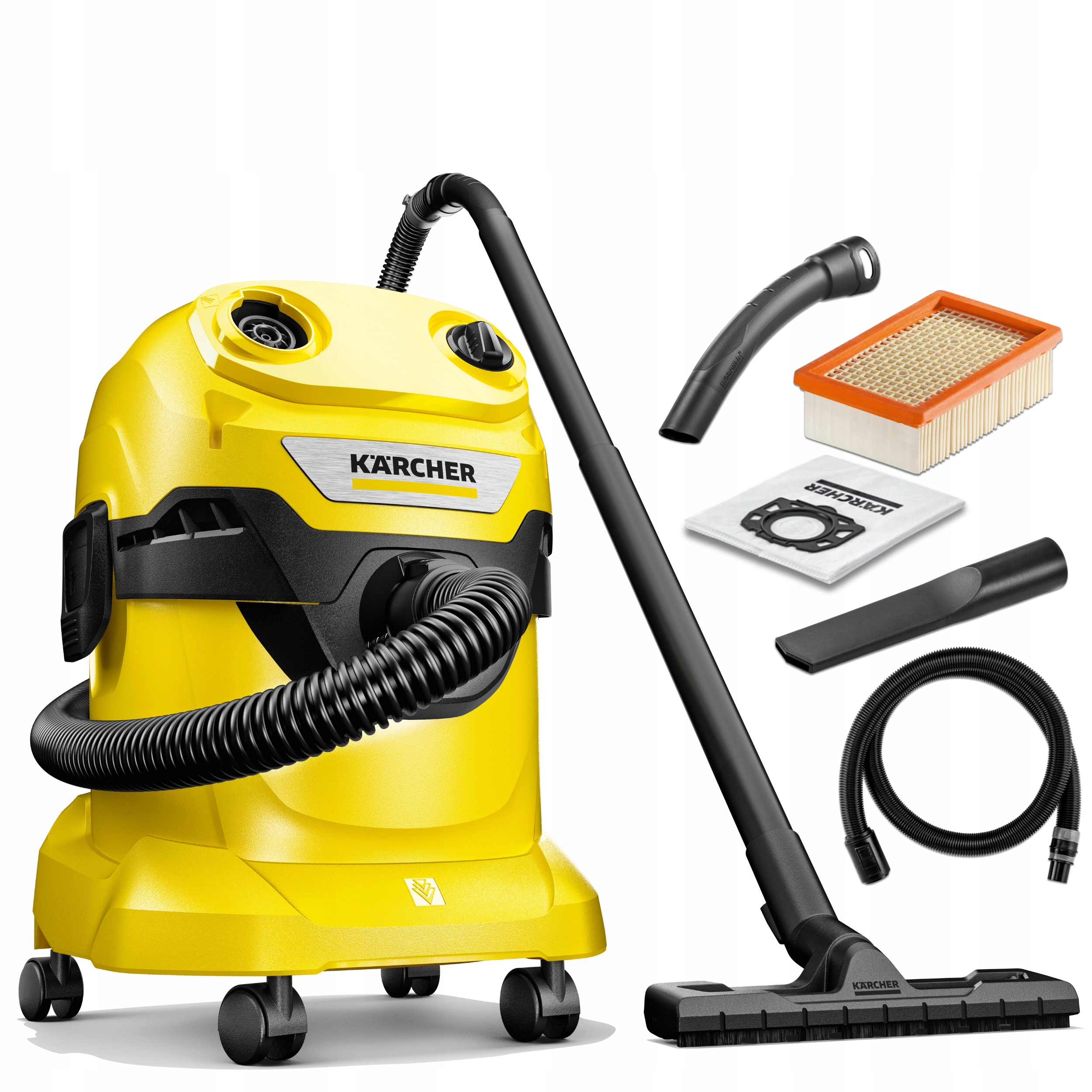 Odkurzacz Warsztatowy Garażowy Przemysłowy Karcher Wd 4 V-20/5/22 1100W