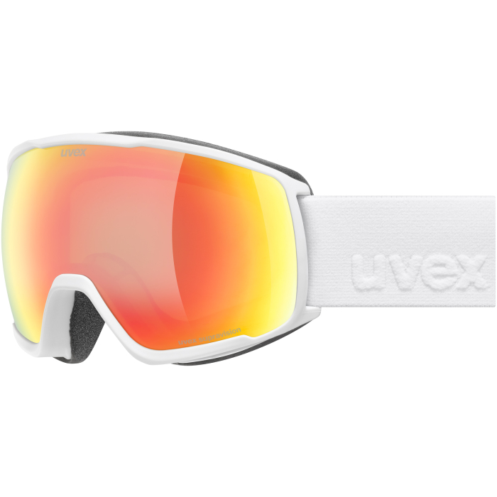 Lyžařské brýle Uvex Victorious S Small Fm white matt mirror orange S3