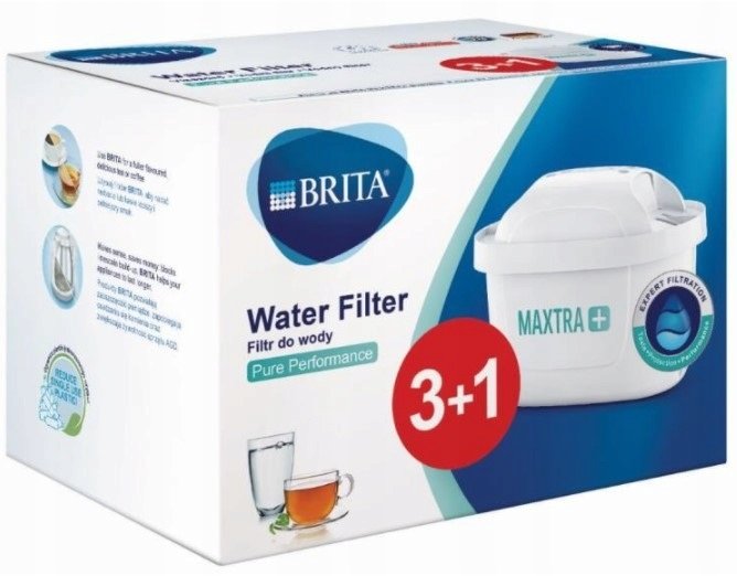 

Brita Maxtra Plus+ New Wkład Filtr Do Wody 4 Szt