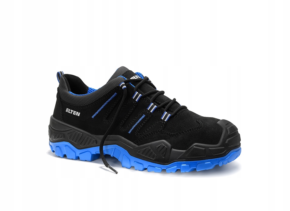 Bezpečnostní polobotky Quentin černo-modré Low Esd S3S