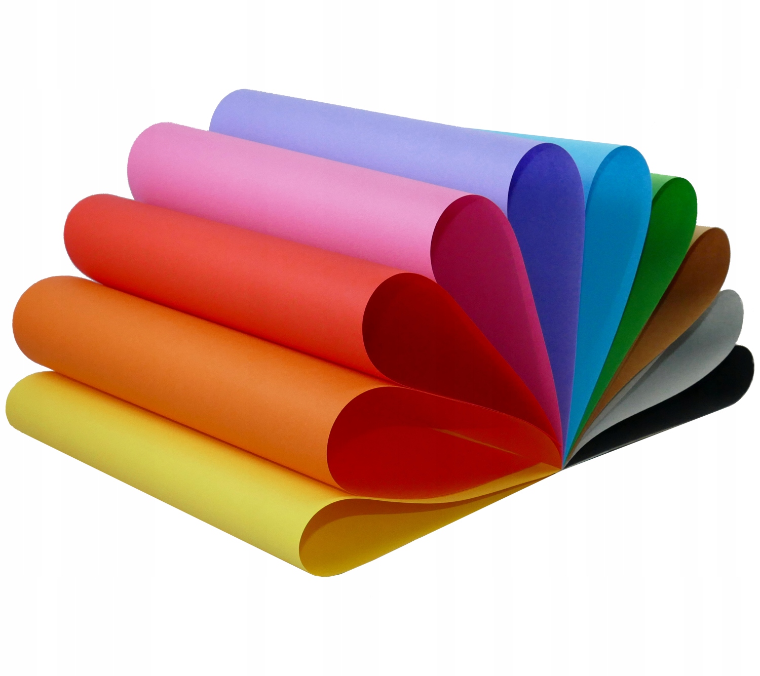 Blok rysunkowy A4 KOLOROWE KARTKI Marka inna