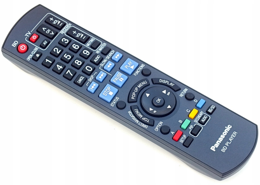Originální Dálkový Ovladač Panasonic Blue Ray N2QAKB000077 DMP-BDT100 Bd Player