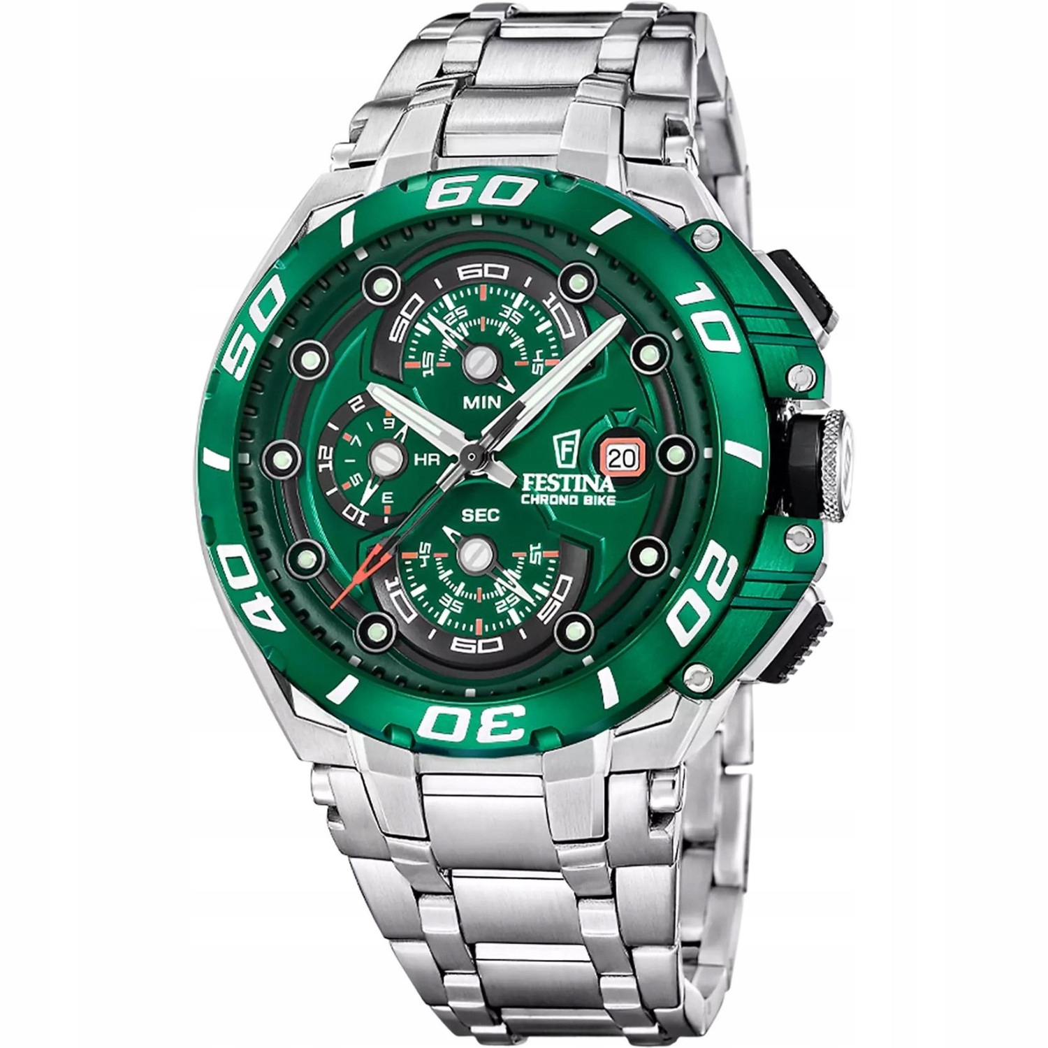 Pánské Hodinky Festina F20754-5 stříbrné