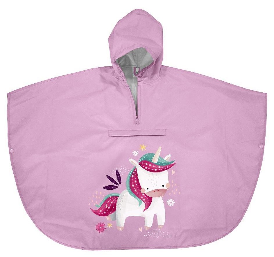 Pláštěnkové pončo Jednorožec (3–6 let) Sassi kolekce family