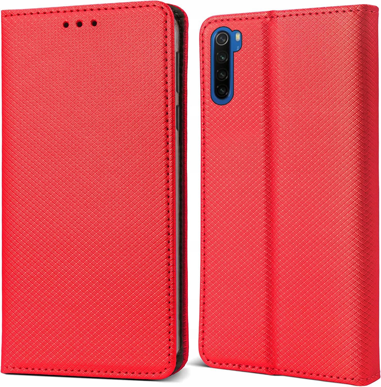 Etui do XIAOMI REDMI NOTE 8T SMART MAGNET +SZKŁO Stan opakowania oryginalne