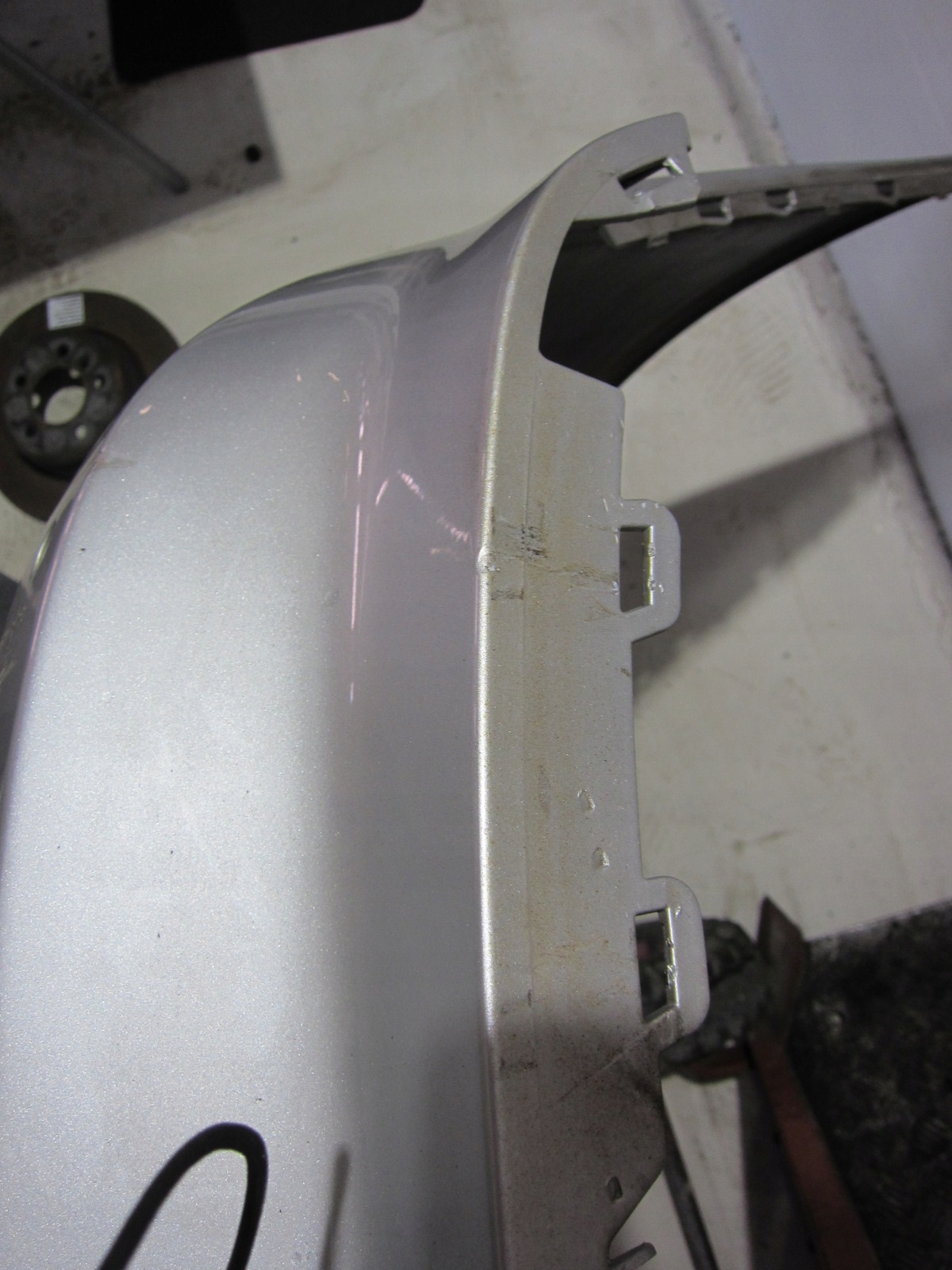 BMW E92 320D bumper rear rear part TITANSILBER 354