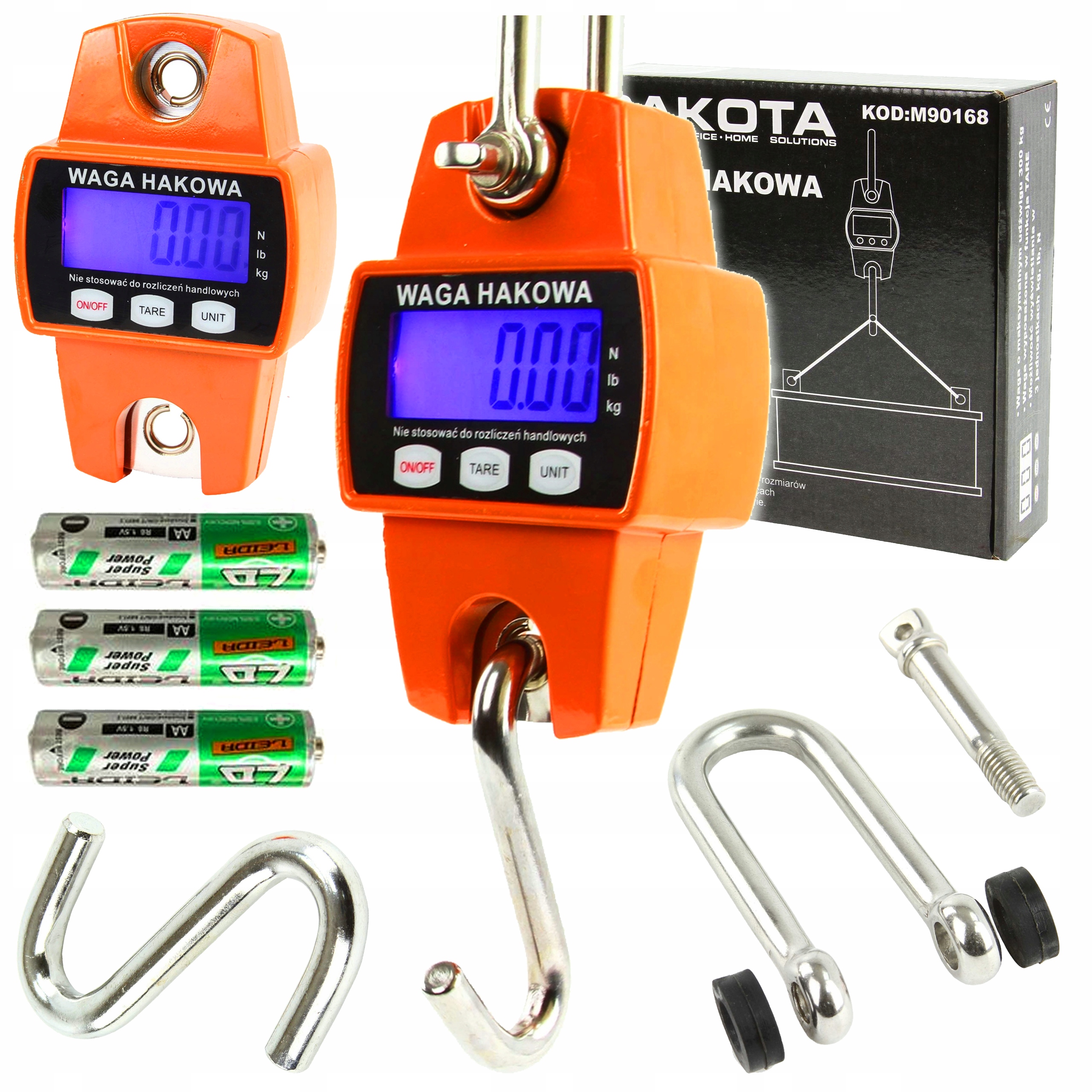 

Waga Hakowa Wisząca Podwieszana Solidna 300KG