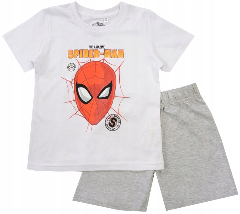 

Spider-man Piżama Krótki Rękaw bawełna 122 E128D