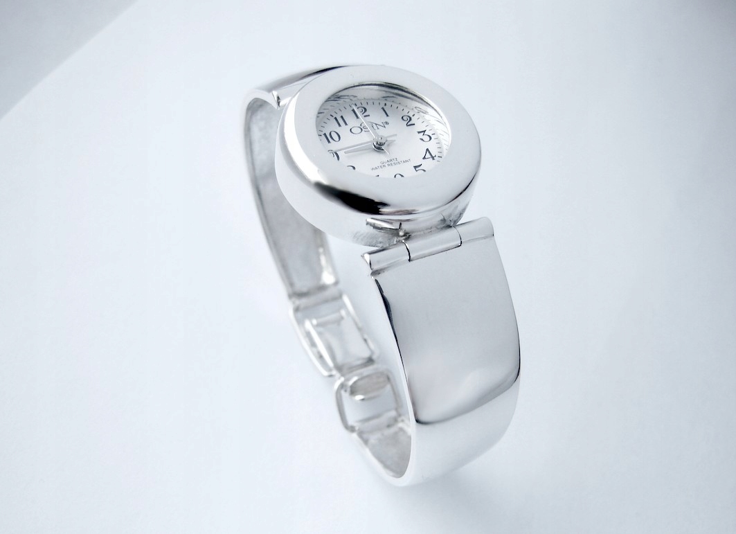 ZE SREBRA 925 PIĘKNY MARKOWY ZEGAREK OSIN ETUI