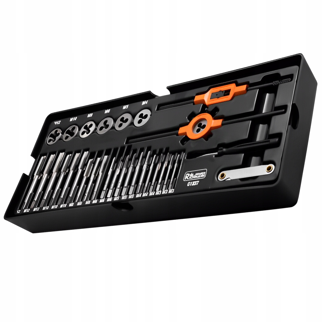 ZESTAW GWINTOWNIKI I NARZYNKI M3-M12 32 SZTUKI WKŁAD WARSZTATOWY WÓZKA RICH Marka Corona/Richmann