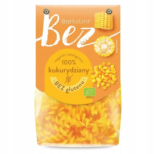 Levně 5 x Těstoviny Fusilli Bio Bezlepkové 250 g Bartolini