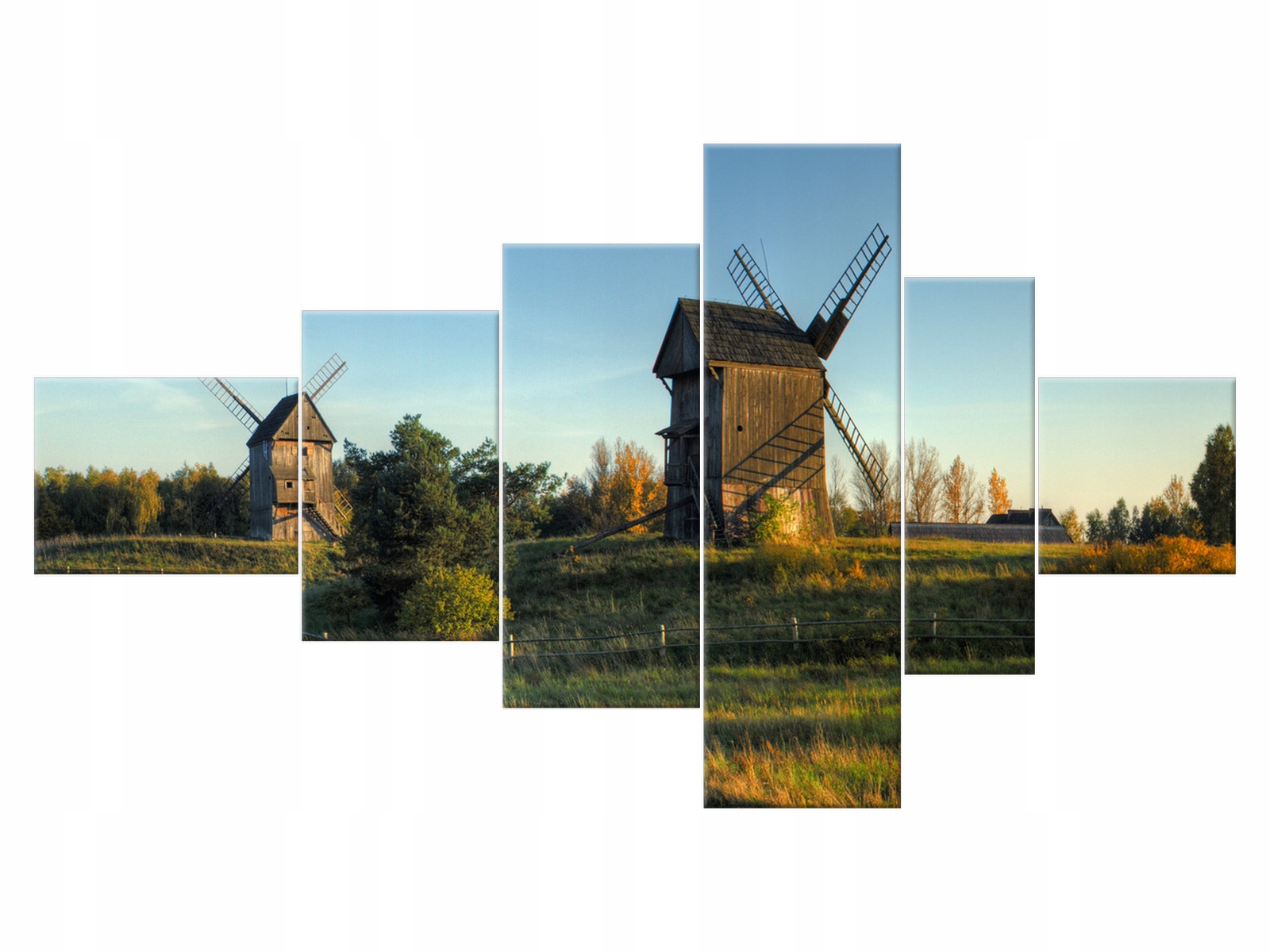 

Obraz 180x100 Niebo Wiatraki w Polsce Drzewo