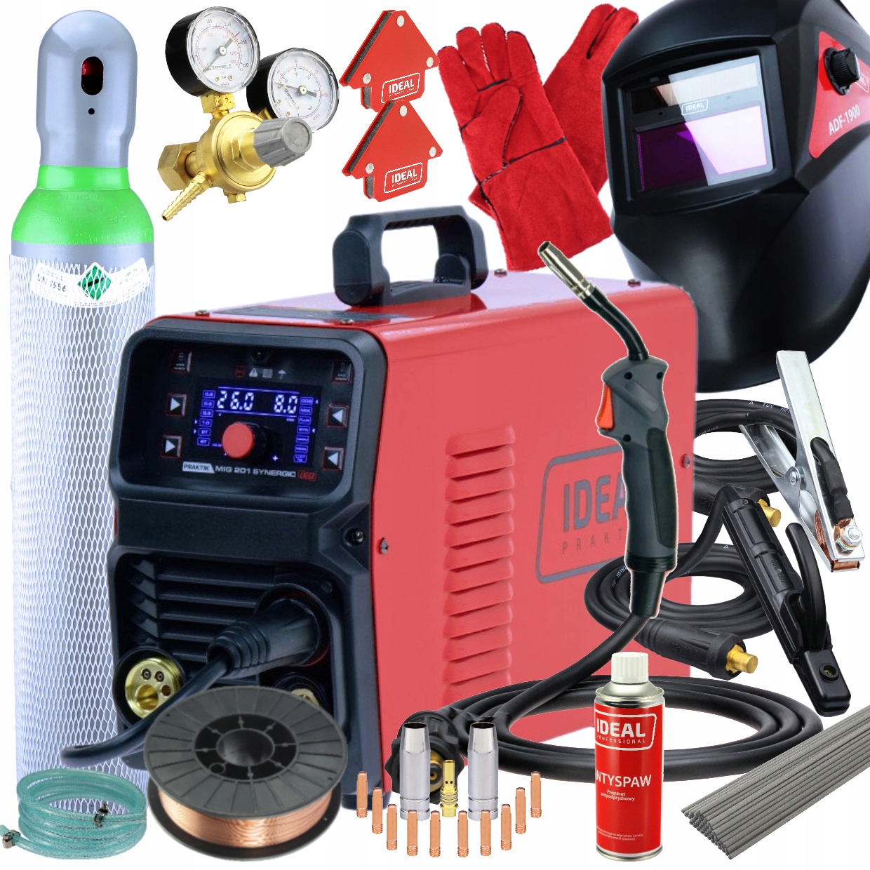 Spawarka Migomat Mma Tig Lift Euro Praktik Mig 201 Synergia Igbt Ideal